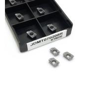 Inserto for fresatura a spallamento quadrato in metallo duro JDMT070204R JDMT070208R CNC Fast Forward for inserti di fresatura for la lavorazione dell'acciaio inossidabile(JDMT070208R KT8030)