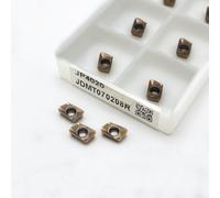 Inserto for fresatura a spallamento quadrato in metallo duro JDMT070204R JDMT070208R CNC Fast Forward for inserti di fresatura for la lavorazione dell'acciaio inossidabile(JDMT070208R JP4020)
