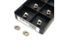 Inserto for fresatura a spallamento quadrato in metallo duro JDMT070204R JDMT070208R CNC Fast Forward for inserti di fresatura for la lavorazione dell'acciaio inossidabile(JDMT070208R KT8060)