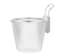 Inserto for pasta Colino for noodle Cestello for alimenti a rete for pentole calde con clip for riso Ramen for friggitrice for cestelli for la cottura di verdure