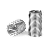 Inserto for riparazione filettatura M27x3 2 pezzi Inserti elicoidali in acciaio inossidabile 304 Manicotto for filo 1D-3D(M27x3x3D)