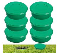 Inserto foro da golf | 6 coperture protettive,Impermeabile Golf Cup Buco Coperture | Per Esercizio Sport All'aperto In Giardino E Prato