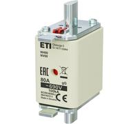Inserto fusibile NH00 80A gG 690V 004182313/3 pezzi WT-NH