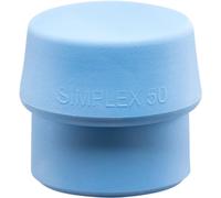 Inserto Halder Simplex TPE morbido blu 60mm