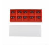 Inserto in carburo DCMT0702 EM YBC205 per tornio CNC Baring Bar Tool con forma della lama di 55 gradi e raggio del naso dell'utensile R0.4