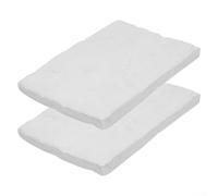 Inserto in cotone resistente al fuoco per fai da te per progetti di tavoli antincendio con installazione semplice e comportamento affidabile della fiamma su più ustioni (2 pezzi)