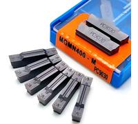 Inserto in metallo duro MGMN150 MGMN200 MGMN300 MGMN400 PC9030 NC3020 NC3030 Inserti for scanalatura for portautensili esterni Utensile da taglio MGEHR Utensile da tornitura(MGMN300-M,10PCS_PC9030)