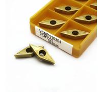 Inserto in metallo duro VCMT110304 VP15TF/UE6020 Fresa cilindrica for metallo Tornio Utensile for tornitura CNC Inserto in metallo duro(VCMT110304 UE6020)
