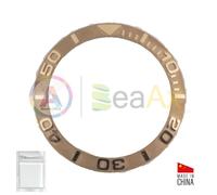 Inserto in metallo Rosa, Lunetta / Ghiera per orologio Rolex Yacht Master 116621