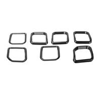 Inserto In Rete Griglia Auto 7 Pezzi Per Jeep Per Compass 2021 2022 2023 2024 2025 Griglie Radiatore Anteriori