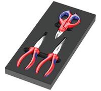 Wera Pinze KNIPEX Set 2 9781, in termoformato in spugna Quantità:1