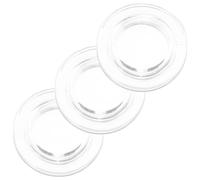 Inserto in Silicone Trasparente per Apertura Ombrellone da Tavolo, 3 Pezzi | Riduce il Movimento, Integrazione Invisibile, per Supporto Parasole e Apertura Tavolo Patio, Giardino e Piscina