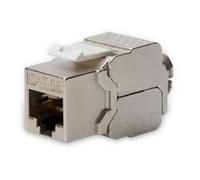 Digitus DN93512 Inserto Jack Stp Schermato Rj45 8 Poli Cat 5E, Modulo Keystone, Cat 5E - Schermato