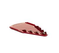 Inserto lama per Börner V1, V3 e V6 (10mm) • Inserto lama ideale per tagliare Strisce e Patatine Fritte Spesse • Affettaverdure Mandolina a V • Accessori Börner per V1, V3 e V6 (Rosso)
