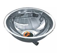 Inserto lavabo comet in acciaio inox