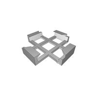 Inserto Luce Notturna LED Minerale Minecraft Cambiacolore Rotante Stampato