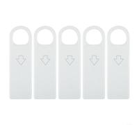 Inserto magnetico per interruttore per scheda chiave, accessori di alimentazione a risparmio energetico per hotel/uso domestico, schede chiave bianche (5/10 pezzi opzioni di quantità) (5 pezzi)
