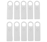 Inserto magnetico per interruttore per scheda chiave, accessori di alimentazione a risparmio energetico per hotel/uso domestico, schede chiave bianche (5/10 pezzi opzioni di quantità) (10 pezzi)