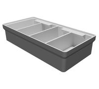 Inserto Organizer per Allit EuroPlus Flex - Divisori Mezza Altezza con Maniglia