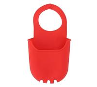 Inserto organizer per borsa da spiaggia in EVA, supporto per telefono ad accesso rapido con clip per borse da viaggio e tote, attacco interno per riporre il telefono cellulare (Rossa)
