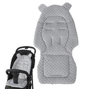 Inserto Para Cochecito, Cojín Para Cochecito,Forros De Asiento De Cochecito De Bebé De Doble Cara | Almohadilla De Algodón Para Cochecito De Bebé, Soporte Para La Cabeza, La Espalda Y Las Caderas Del
