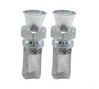 Inserto parascintille compatibile con modelli Fs240 Fs251 Fs360 Fs410 Fs460 riduce le emissioni e blocca le scintille per lavori in giardino più sicuri, design robusto, installazione semplice per