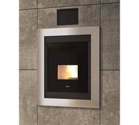 Inserto pellet Idro Anselmo Cola TERMO FIRE M 17kW estraibile riscaldamento acqu