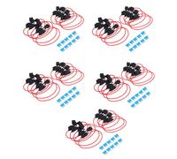 Inserto per auto con portafusibile a filo 10 pezzi Fusibili standard da 15 AMP