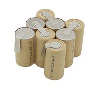 Inserto per batteria utensili NiMH 9,6 V 2,0 Ah da montare autonomamente, adatto per Metabo 72252045000