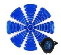 Inserto per borsa per ghiaccio mago - Raffreddatore | Imbottitura per casco refrigerante in gel | Tappo flessibile per emicrania | Avvolgimento calmante per terapia a freddo | Sacchetto per ghiaccio