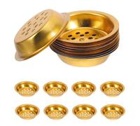 Inserto per bruciatore di incenso da 20 pezzi: vassoio raccogli cenere per