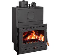 Inserto per caminetto PRITY AC W20 | 25 kW | Ø200 mm | Porta in ghisa [EEK: A]