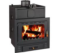 Inserto per caminetto PRITY G W28 | 33,2 kW | 66 l di acqua | Stufa a legna [EEK: A]