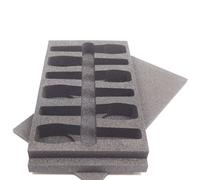 INSERTO PER CASSETTO RACK PER 6 MICROFONI SENNHEISER E945 E965 E935 E902 E835 E845 E865 E ACCESSORI