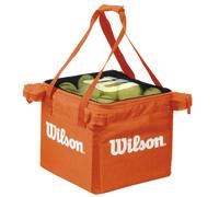 Wilson Teaching, Cesto da Tennis, capacità 150 Palline Unisex - Adulto, Arancio, Taglia Unica