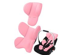 Inserto per cuscino per seggiolino auto per neonato, supporto per testa per seggiolino auto per neonato | Cuscini morbidi per passeggino | Poggiatesta di supporto per il corpo, per la testa e