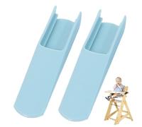 Inserto per gambe per seggiolone - Coprigambe in PVC - Cuscinetti per estensione gambe - Cuscinetti antiscivolo | per posti a sedere in un bar, gite in famiglia, pranzi condivisi | Set di 2 estension