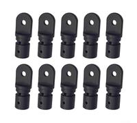 Inserto per occhiello, 10 pezzi da 25 mm in plastica per montaggio superiore BIMINI riduce il rumore di oscillazione e ruggine, facile da installare per tettoia nautica