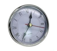 Inserto per orologio al quarzo, diametro 80 mm, con cronometraggio di precisione e semplice processo di sostituzione della batteria (tono romano)