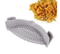 Inserto per pasta per stufato, inserto scolapasta | Scolapiatti per pasta in silicone a scatto, setacci, colino e scolapasta, scolapasta da cucina, filtro tappo per acqua macinata, carne