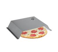 Inserto per pizza Accessorio barbecue 3,6 kg Argento Coperchio per pizza