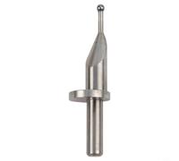 Inserto per sonda con punta a sfera in carburo, diametro 3 mm con gambo da 6 mm per misuratori di altezza, resistente all'usura per strumento di misurazione CMM, compatibile con i codici articolo