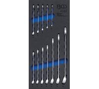 Inserto per utensili chiave ad anello chiave a bocca 12 pezzi shadowboard...