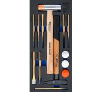 Inserto per utensili set di scalpelli a martello driver per stecche grani...