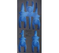 Inserto per utensili VDE set di pinze 5 pezzi taglierina laterale pinza...