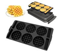 Inserto per waffle compatibile con Tefal OptiGrill XL, 4in1 XL, 2in1 XL, Elite XL, Plus + XL, Elite Plus XL, inserto per teglia in silicone Accessori per teglia per waffle