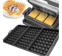 Inserto per Waffle compatibile Tefal OptiGrill XL, 4 in 1, 2 in 1 | Elite, Plus +, Elite Plus, inserto in silicone per cialde belghe, accessori