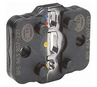 HELLA Inserto p. crimpatrice - Metallo - nero - Ø da: 0.35mm - Ø fino a: 6.0mm - Profi,Typ I,II & III - 8PE 863 807-221