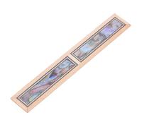 Inserto Ponte in Legno per Chitarra Classica G 80 * 12 * 1.2mm | Beige, Design Classico ed Elegante, per Strumenti a Corde Classici, Adatto a Performance e Palco