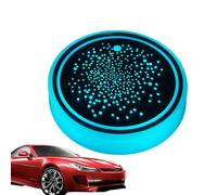 Inserto porta bevande a LED per auto, sottopentola illuminata per auto - Sottobicchiere antiscivolo per auto, ricarica USB - atmosfera che cambia colore, luce, sensore intelligente, porta bevande